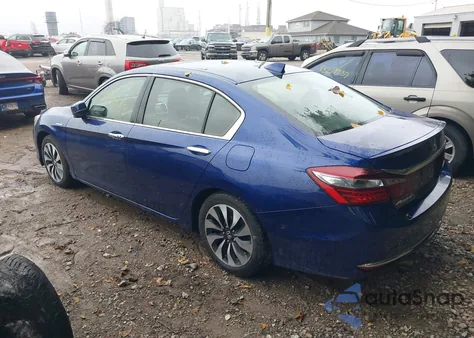 2017 Honda Accord Hybrid Ex-L from USA, damaged, VIN JHMCR6F52HC017352